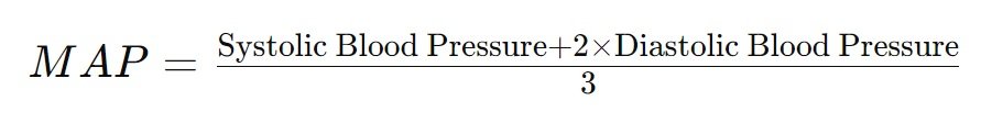 Mean Arterial Pressure Equation