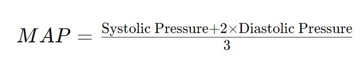 Mean Arterial Pressure Formula